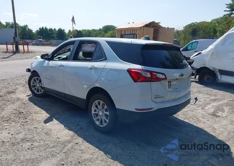 2021 Chevrolet Equinox Fwd Ls z USA, uszkodzony, nr VIN 3GNAXHEV3MS118360